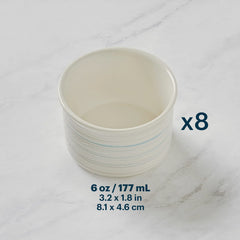 Pyrex® 8-Piece 6-ounce Ceramic Ramekin Set