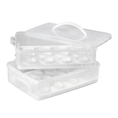 Snapware® Snap 'N Stack Enter-Tainers 2-Layer Cookie, Cake & Brownie Carrier